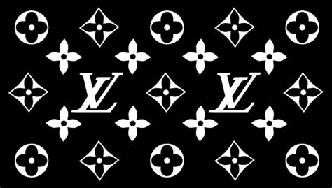 lv black and white|black and white lv pattern.